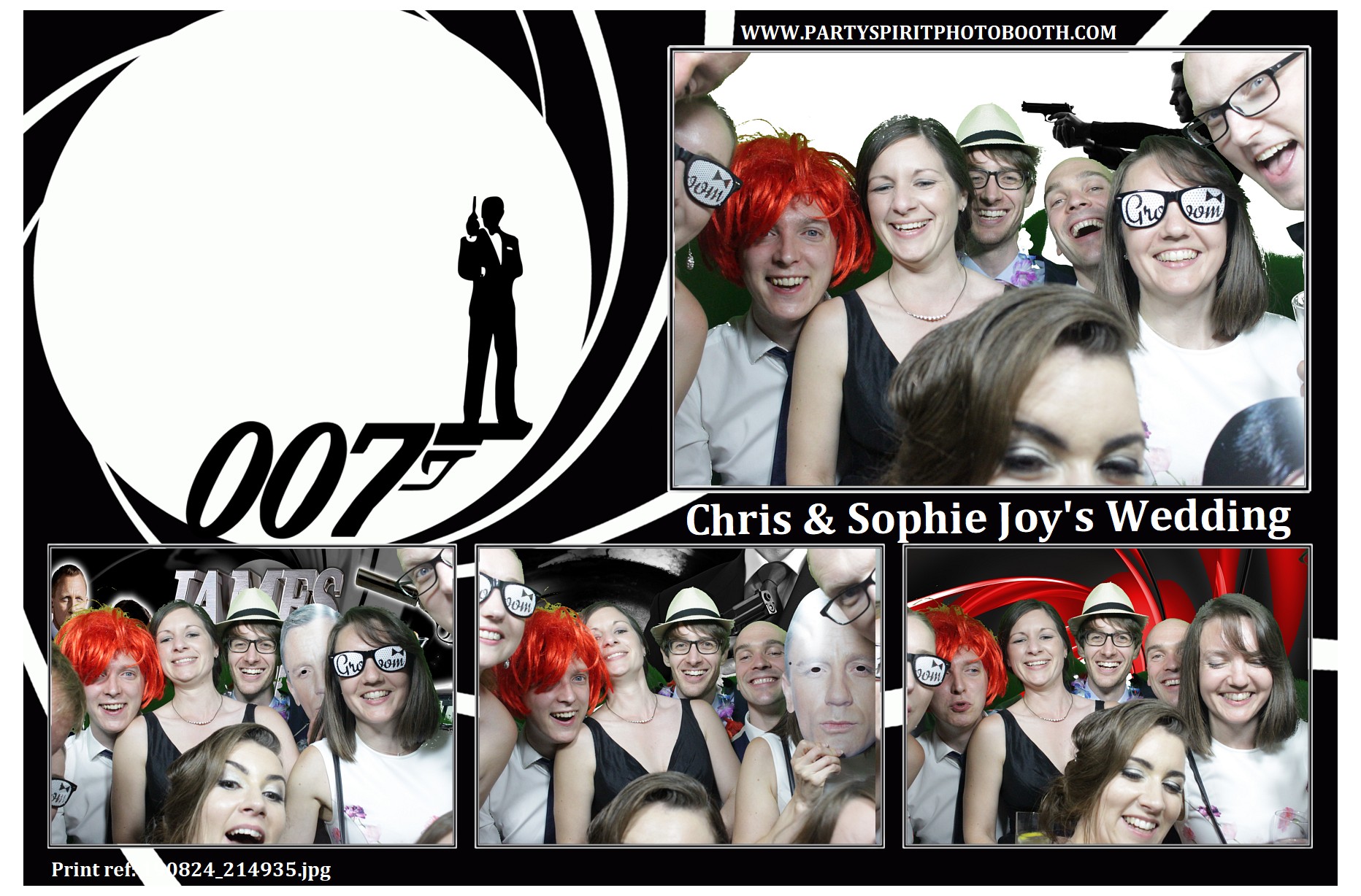 Chris and Sophie's Wedding  | View more photos from the event at gallery.partyspiritphotobooth.com/u/PartySpiritPhotoBooth/Chris-and-Sophies-Wedding